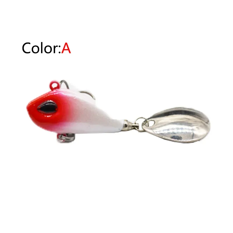 OUTKIT Neue Metall Mini VIB Mit Löffel Angeln Locken 6g10g17g25g 2cm Angelgerät Pin Crankbait Vibration Spinner sinkende Köder
