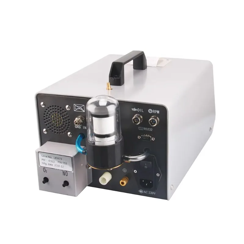 Hauvrex Portable Automotive Gas Emission Analyzer Meter Car Emission Exhaust Gas Analyzer 5-gases Tester