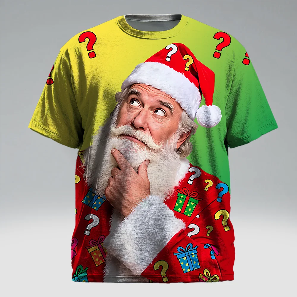 

S-9xl, большие размеры, большой и высокий короткий рукав (Рождественский элемент), стильные красно-зеленые оттенки, легкие, подходят для комфорта на весь день