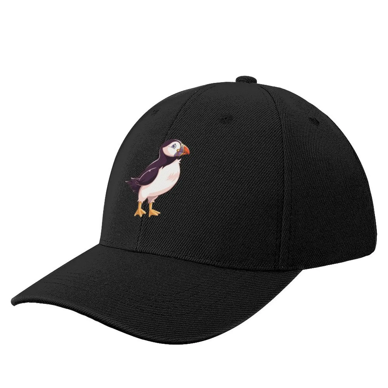 Cute Puffin Logo Baseball Cap birthday Sunhat Women Hats Men's