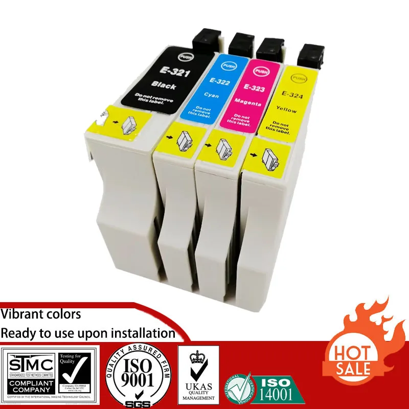

Совместимый картридж для Epson T0321-T0324, костюм для Epson Stylus C70, C70+, C80/C80N/C80WN/C82/C82N/C82WN/CX5100/CX5200