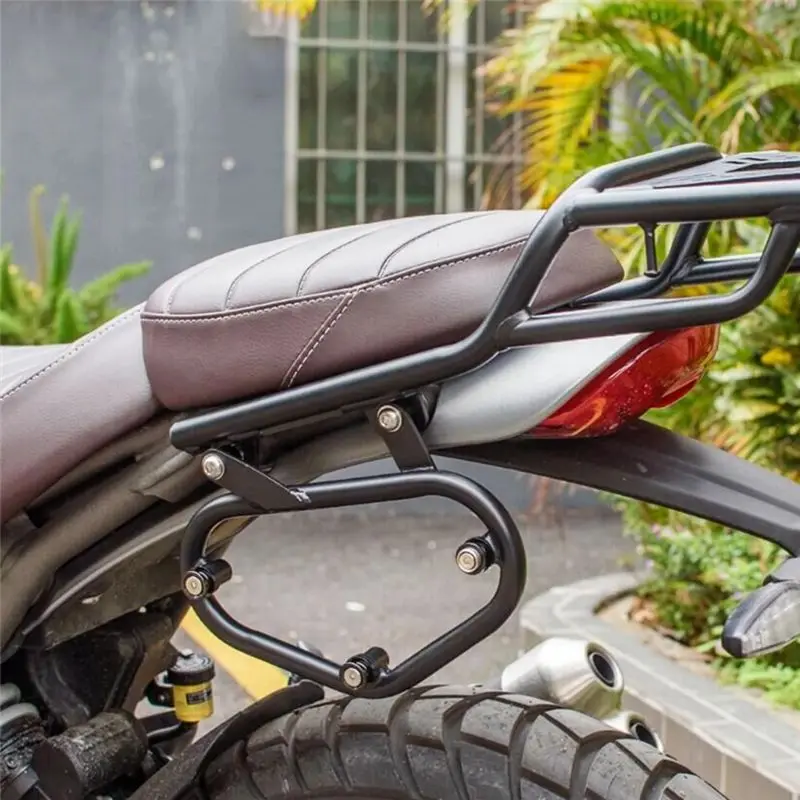 Superior-Left Side Trunk Bag Holder Bracket For Triumph Speed 400 Scrambler 400 X 2024 2025 Motorcycle Saddle Bag