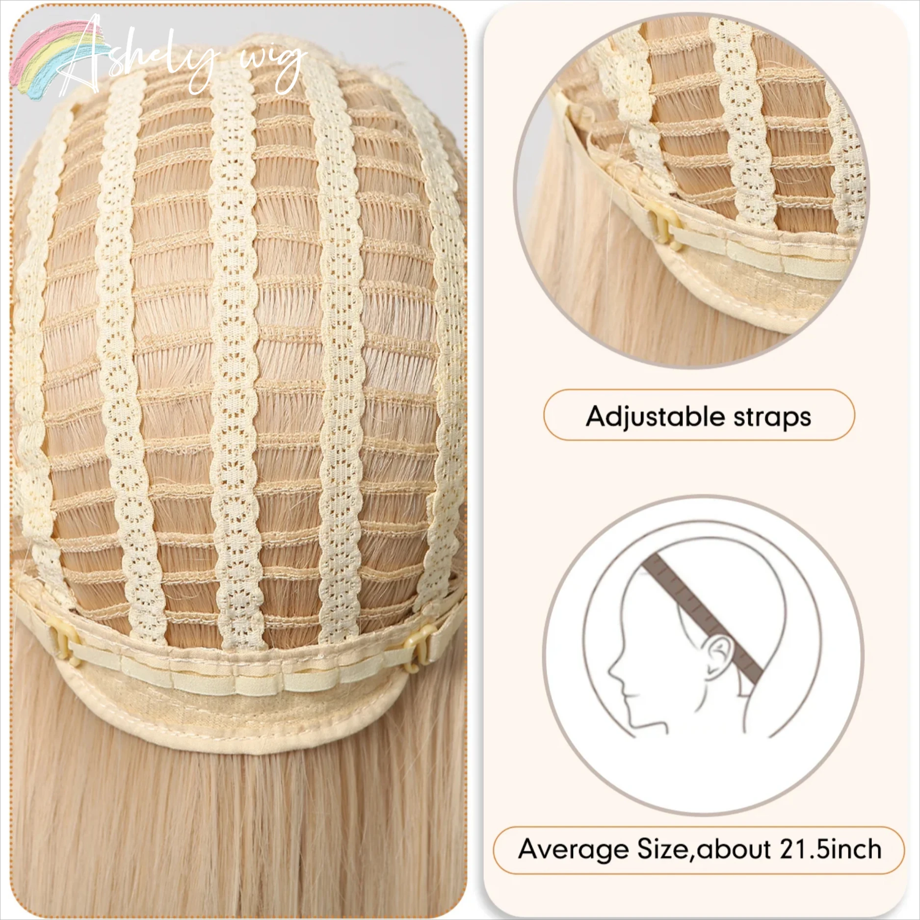 Ashely ساكورا الوردي شعر مستعار الباستيل 26 بوصة شعر مستعار طويل مموج للنساء لوليتا ارتفاع درجة الحرارة الألياف بيروكات صناعية للاستخدام اليومي