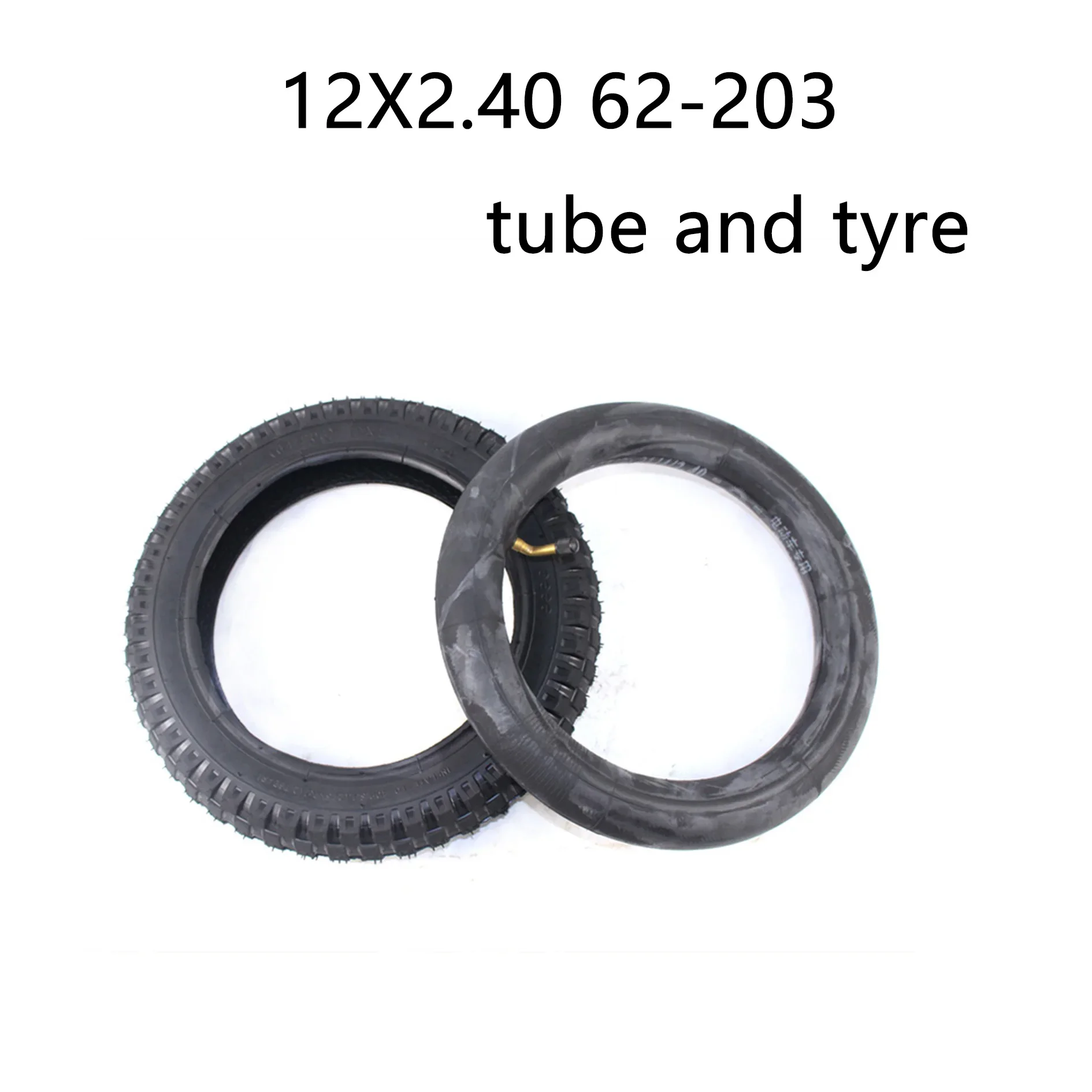 12X2.40 (62-203) tires and inner tubes are suitable for many gas powered scooters and electric bicycles