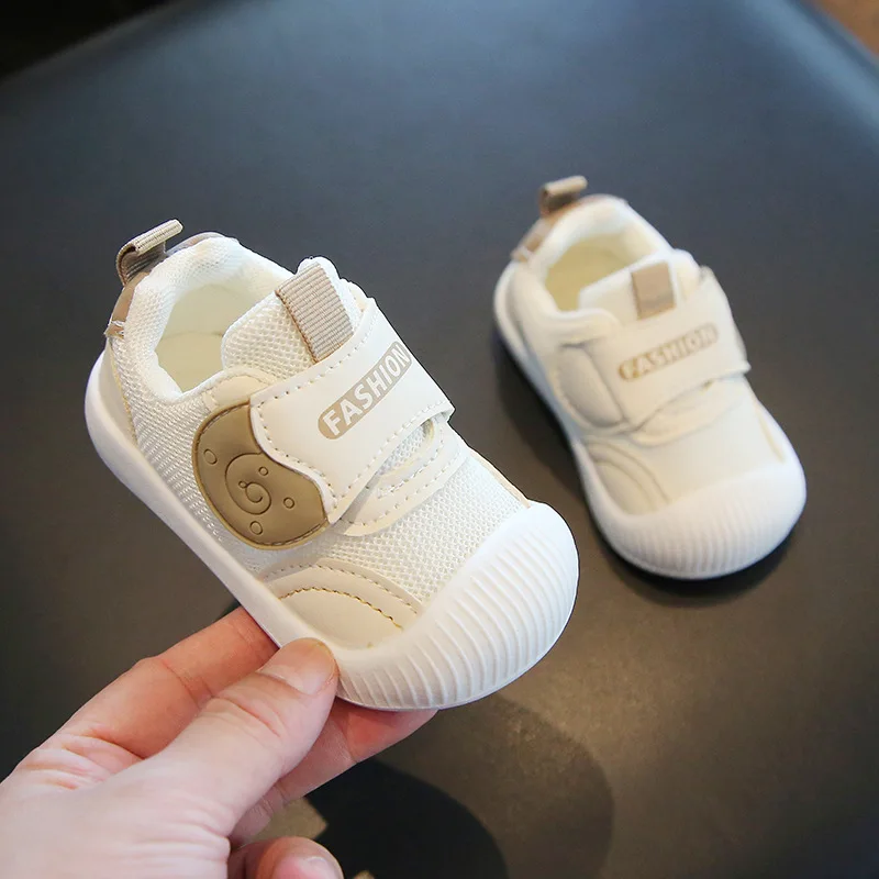 2026 Fashion Toddler Shoes For Baby PU Leather Infant Girl's Sneakers Soft-soled Ergonomics Newborn Boy's Sport Shoes First Step view 4