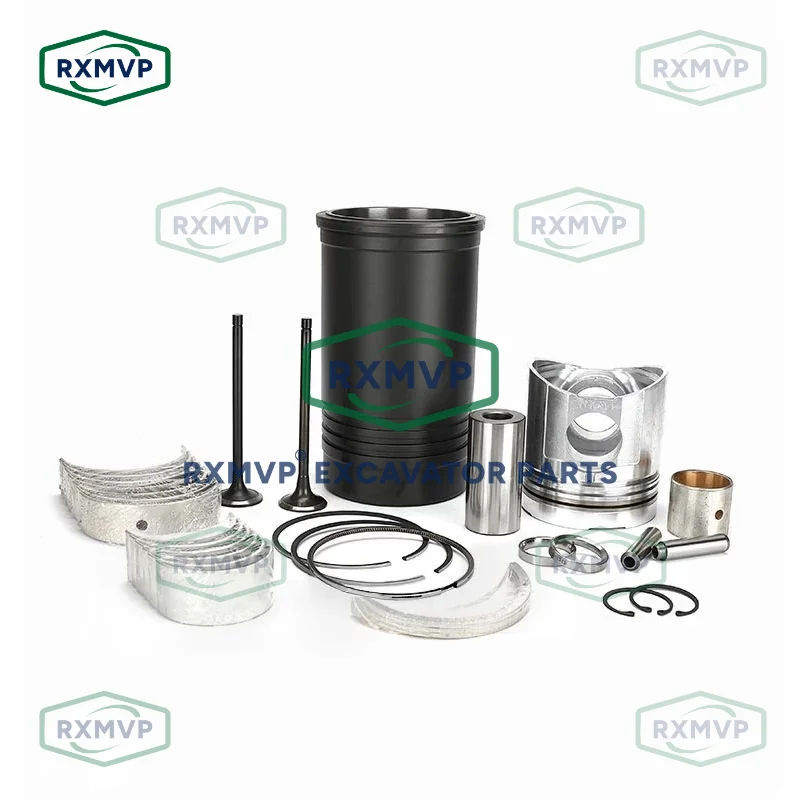 Wholesale Excavator Parts Engine  Parts  6D125 D60-11 D60-12 Cylinder Liner Kit With High Quality