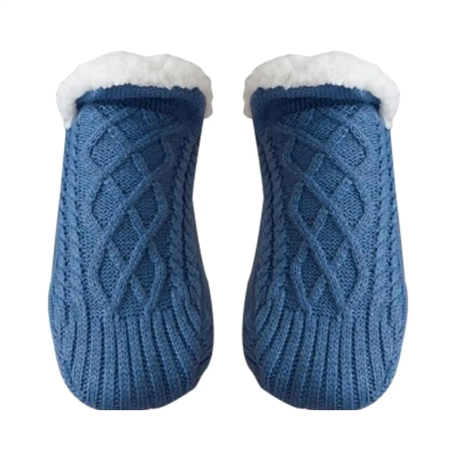 Thick Warm Slipper Socks for Women Men Soft Fleece Lined Winter Thermal Socks for Home Floor Outdoor Hiking Boot Socks