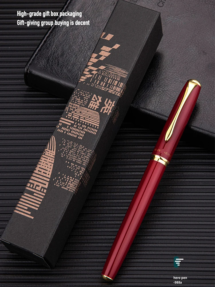 Pluma estilográfica Hero 998A, - Stationery Supply Business reseña y precio