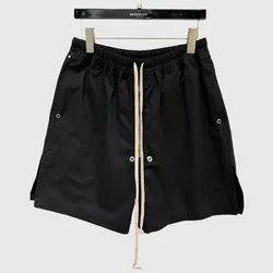 Owen Seak Men Casual Harem Shorts Gothic Men's Sweatpants Summer Hip Hop High Sweater Women Loose Black Shorts Size XL