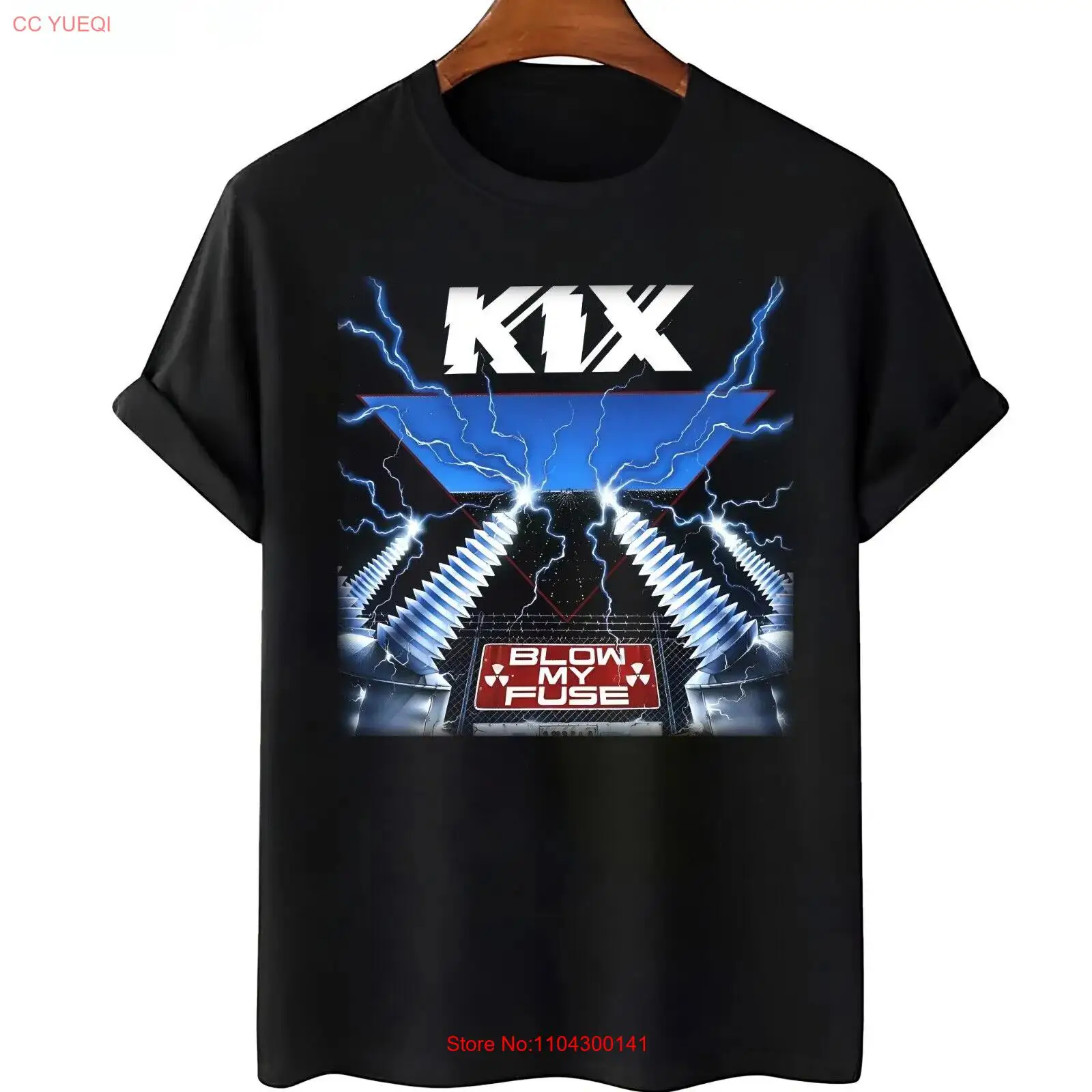 Hot Kix Band Blow My Fuse Shirt Gift For Fans Black All Size T-Shirt U1430