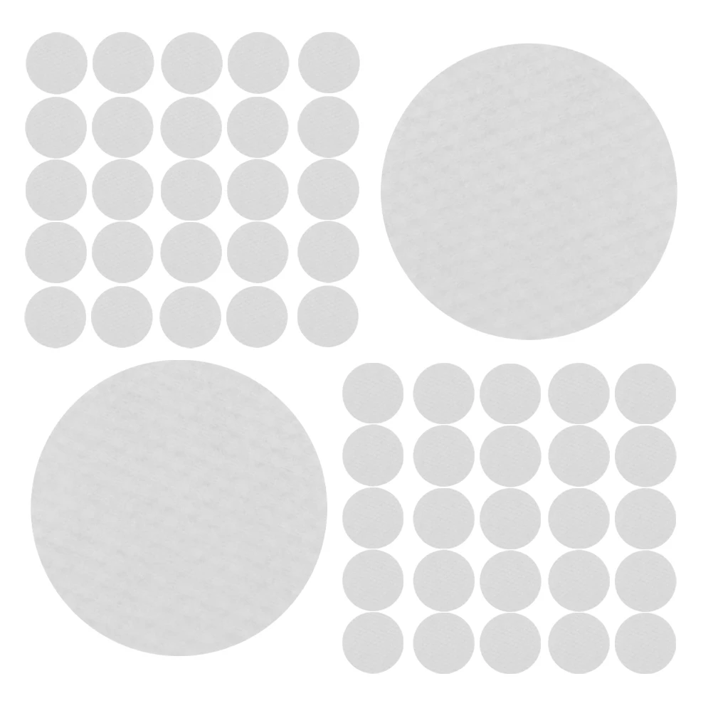 

1200Pcs Round Cotton Pads Thickened Pearl Texture for Face Skincare Efficient Absorption Reusable Facial Rounds Toner Pads