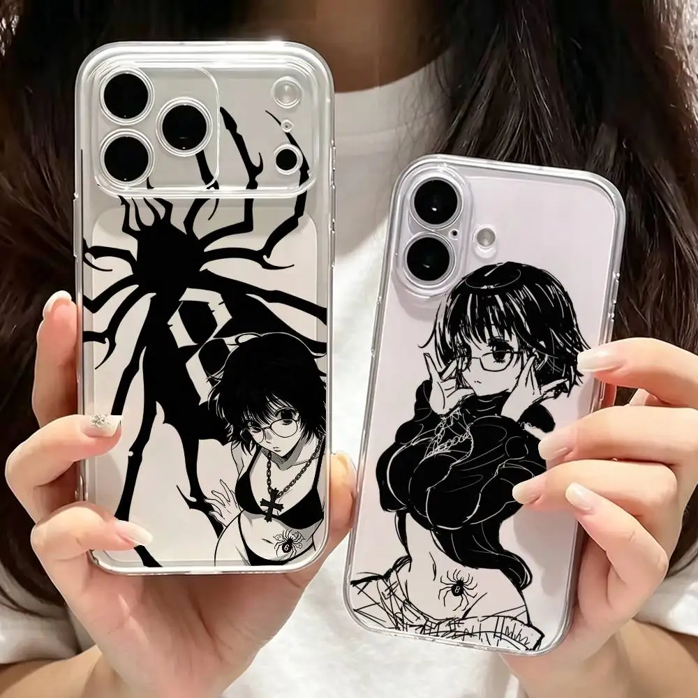 S-Shizuku H-Hunter Murasaki  Phone Case Transparent Silicone Soft For iPhone 17 16 15 14 13 12 11 Mini Pro Max Plus