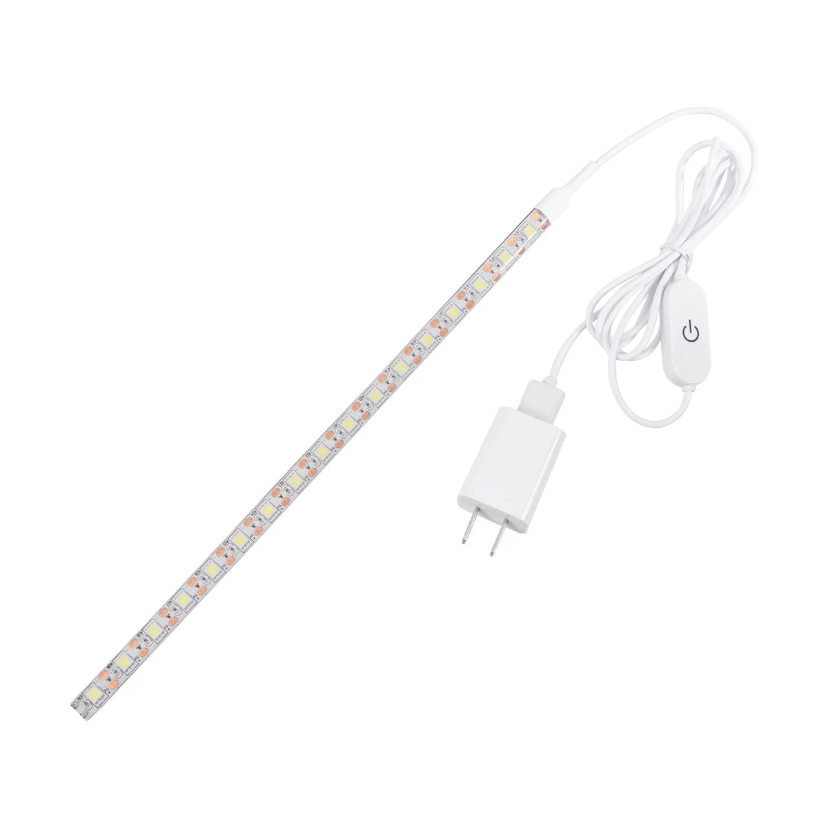 Striscia luminosa a LED USB 5V 12V Kit lampada per macchina da cucire Touch bianco Alimentato tramite USB Adesivo per illuminazione a corda flessibile Facile installazione