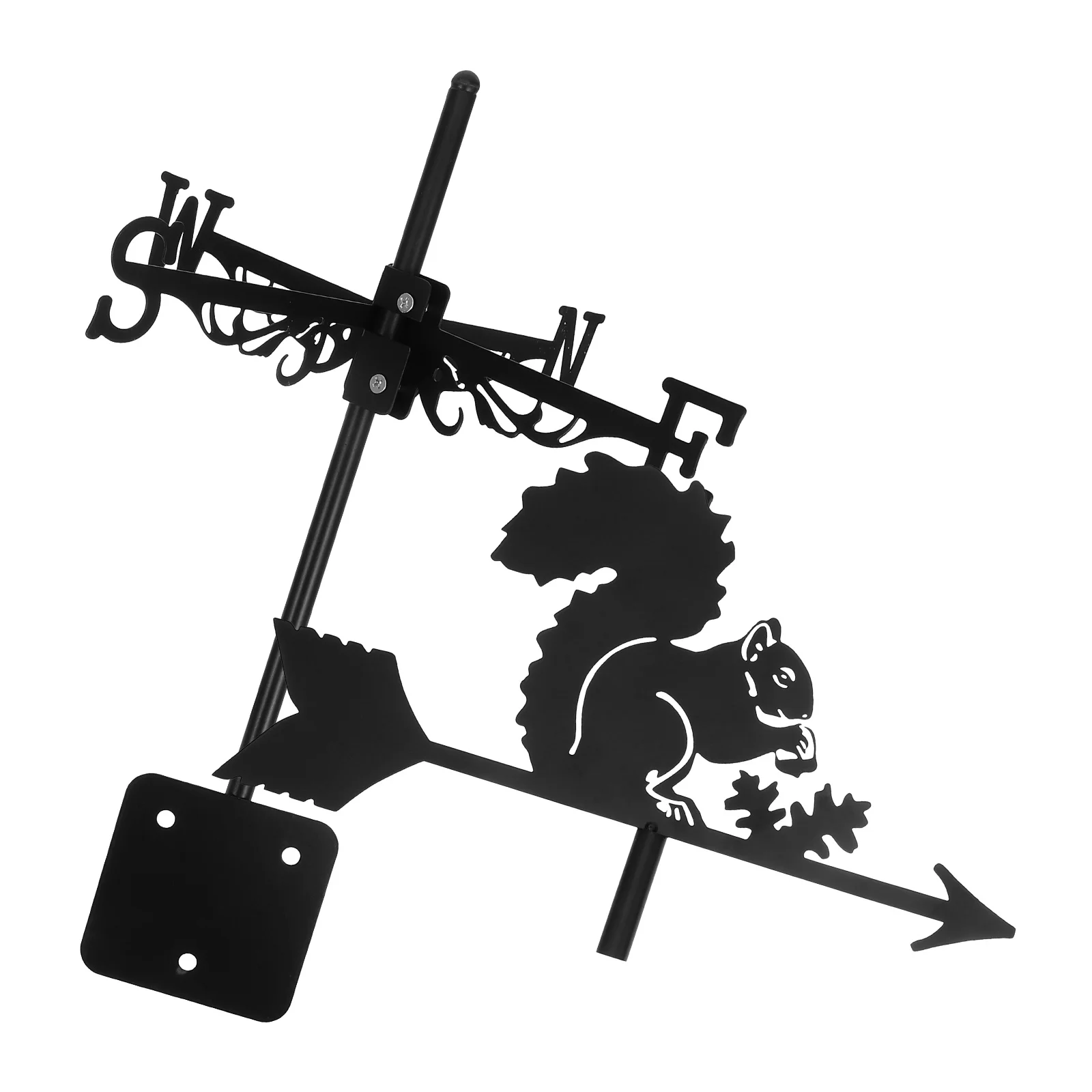 

Roof Decor Metal Weather Vane Weather Vane For Roof Iron Mount Wind Direction Indicator Garden Ornaments Outdoor Pieces