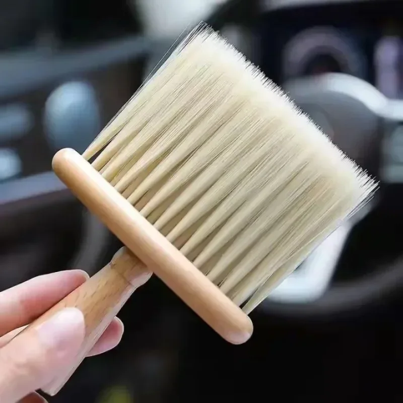 Soft Hair Dust Brush  Duster Brush Plastic Nylon Hairdressing Hairbrush Sweep Comb Styling Tools Archet Violon  Carbon Fiber