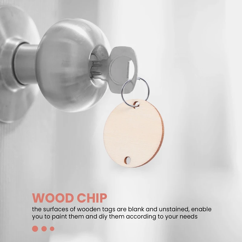 أقراص خشبية مستديرة مع ثقوب ، علامات لوحة عيد ميلاد ، حلقات 15 مللي متر ، الفنون والحرف اليدوية ، 3 سنتيمتر ، 100 قطعة