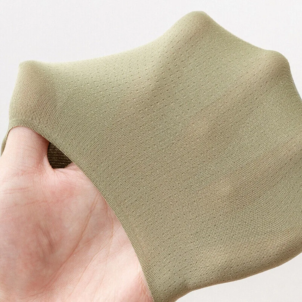 Silicone Anti Slip Boat Socks Sweat Absorption Not Falling Off The Heel Short Socks Odor Prevention Solid Color Invisibility