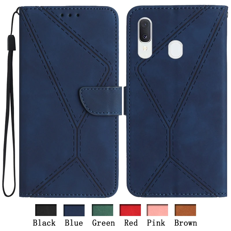 A10E Protect Case Cover For Samsung Galaxy A10 E A 10E SM-A102 A105F A105FN Leather Cases Wallet Bags Flip Card Slots Capa