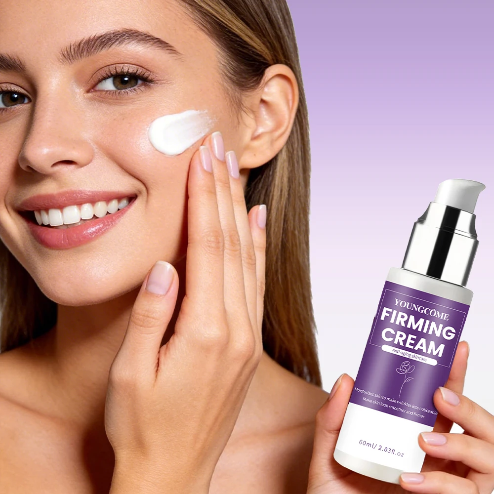 

Daily Firming Cream by YOUNGCOME, Hydrating Moisturizer for Smoother, Firmer-Looking Skin, Youth-Enhancing Facial Care 60ml