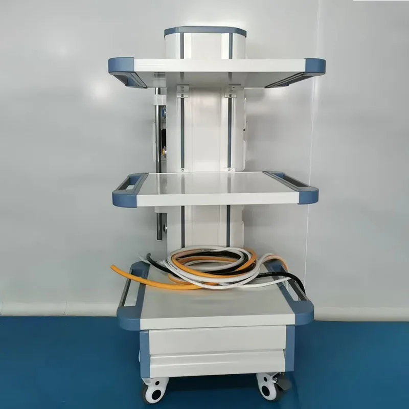 Medical Pendant VET VET-DT03 Multi Functional Surgical Lifting Tower Electric Metal Surgical CO2 Unit White ICU