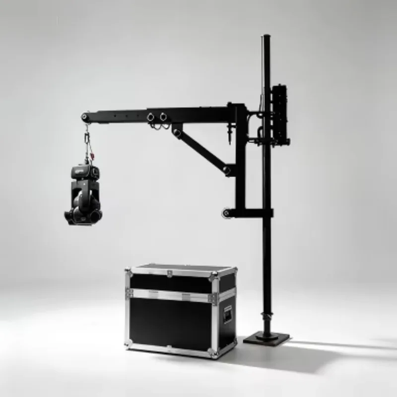 Adjustable nylon lifting rod stage lighting mobile beam light lifter