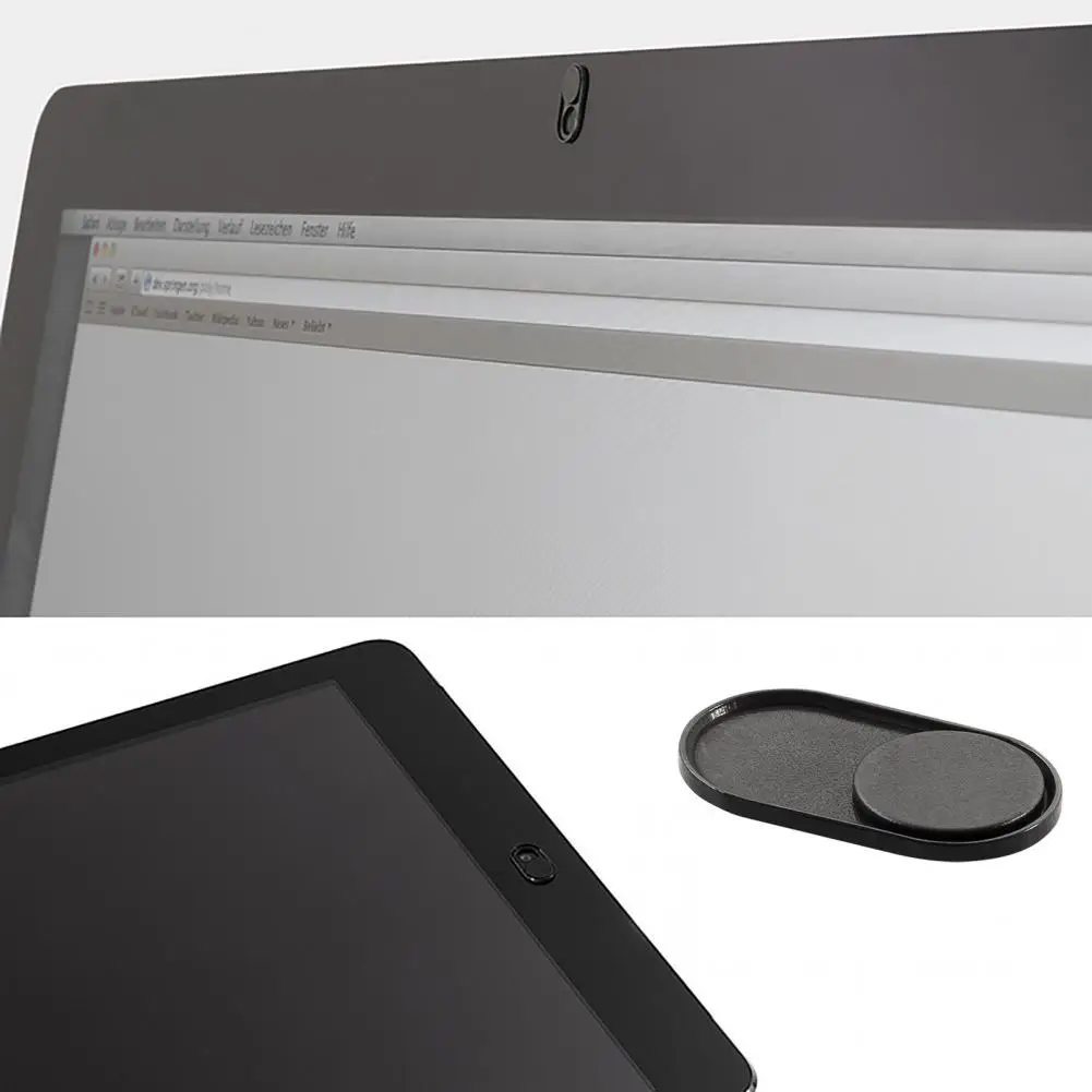 Webcam Slider  Excellent Magnetic Anti-peep Webcam Cover  Slidable Lens Shield