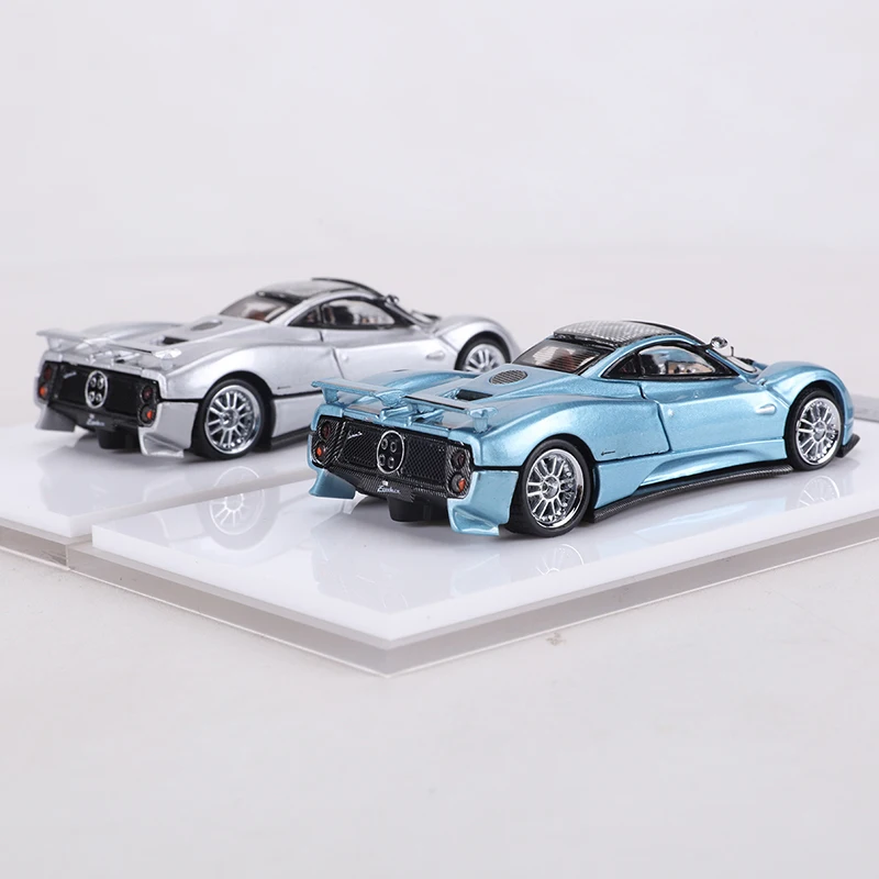 LMF 1:64 Zonda C12s سبيكة نموذج سيارة غطاء المحرك جذب مغناطيسيًا يمكن إزالةها #3