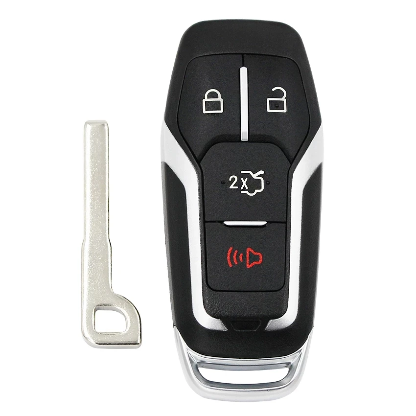 KEYECU M3N-A2C31243800 For Ford Explorer Fusion Edge Mustang 2015 2016 2017 Remote Key ID49 Chip 315MHz Smart Card 164-R8109