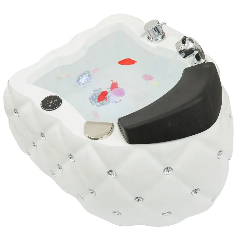 

Modern T088 Kids Pedicure Chair with Electric Massage Plastic and Fiberglass Pedicure Bowl No Plumbing Needed for Nail Salon