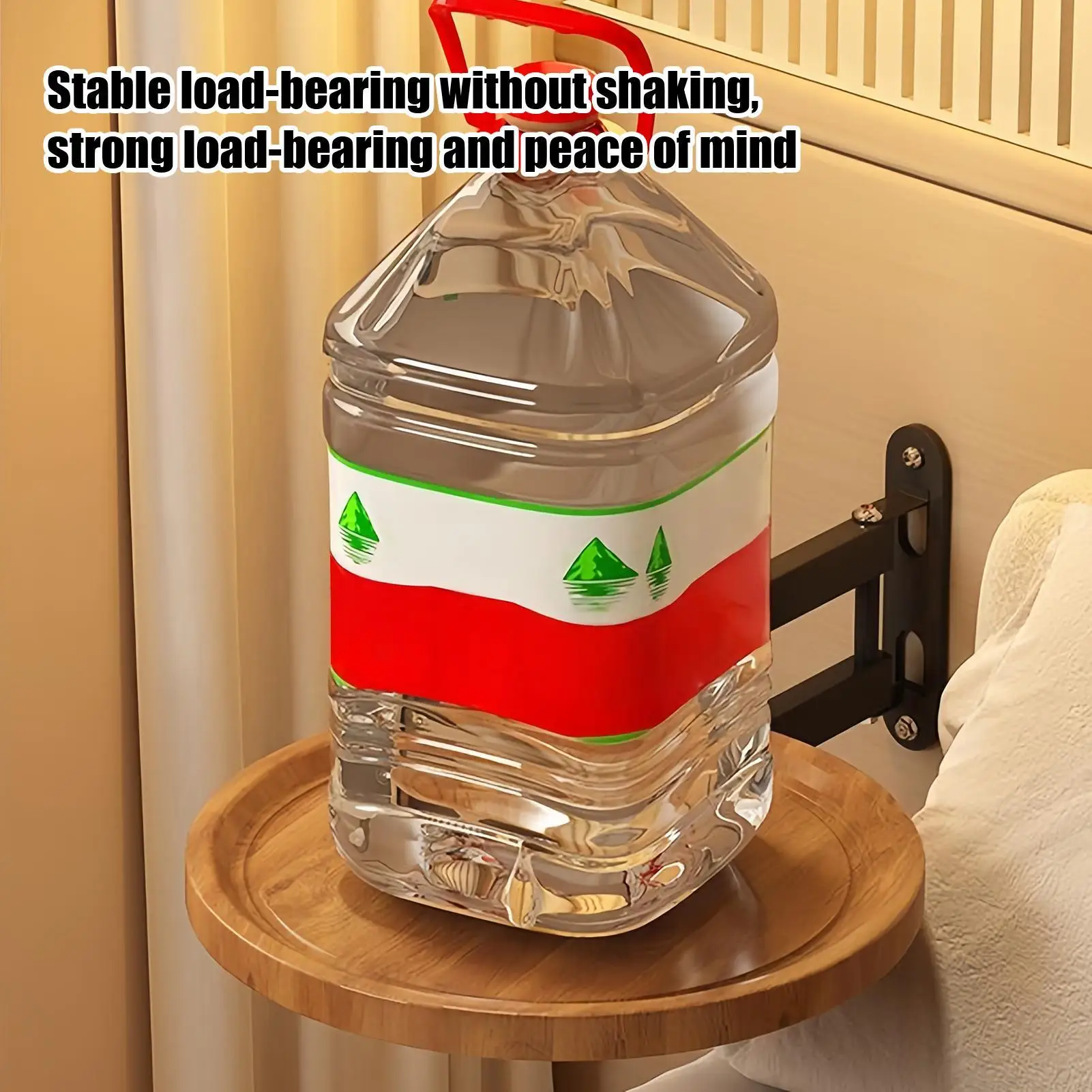 

Настенный складной столик-поднос, выдвижной настенный поднос, балконный журнальный столик для квартир, спальни, владельцев автофургонов, домашних советов