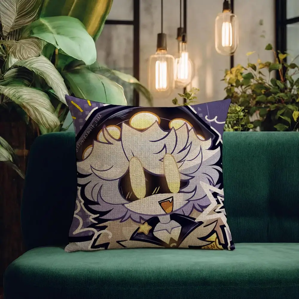 Animation Murder Drones Cushion Cover Natural Linen Pillowcase Set All-in-One Decor Cushion Cover for Sofa Bedroom Chair