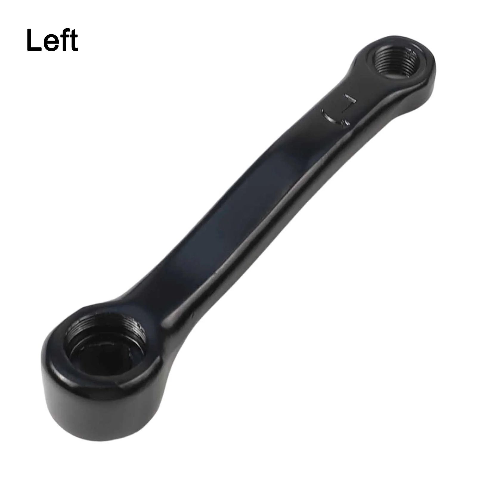 1pcs Exercise Bike Crank 127mm 9/16-20 Iron Left/Right Square Hole Crank Indoor Sports Dynamic Bicycle Crank Replace Accessories