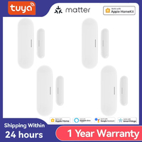 Tuya Matter Thread Door Window Sensor USB Powered Smart Home Wireless Detector Work With HomeKit Alexa Google Home SmartThings
