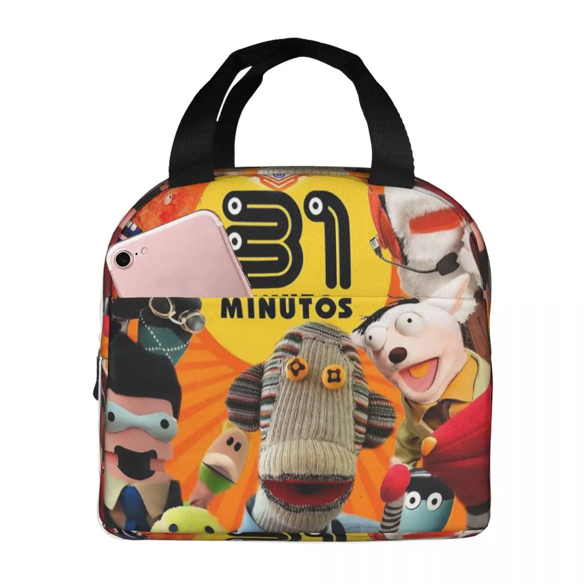 

31-минутные изолированные сумки для обеда с чилийской комедии, сумка-холодильник, многоразовая герметичная сумка-тоут Tulio Trivino, ланч-бокс для мужчин и женщин, школы