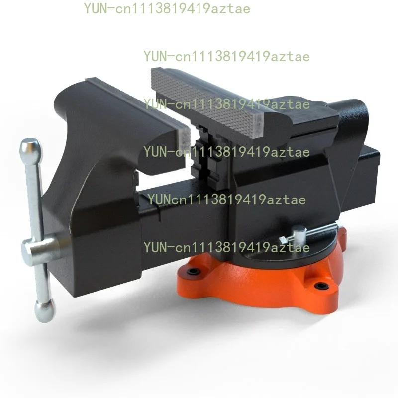 Wholesale 6Inch  Heavy Duty Ductile Iron Bench Vise 360° Swivel Locking Base Manual Jaw Bearing Core Components for Machine