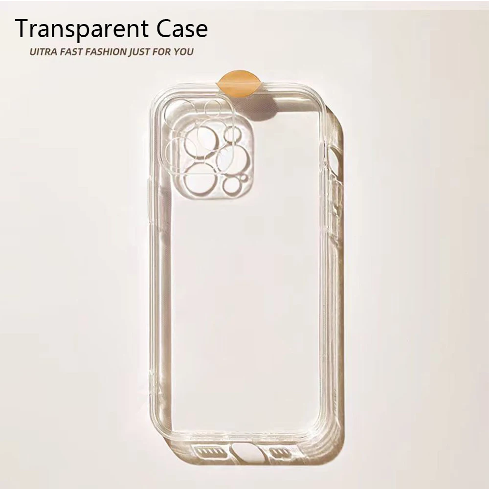 

Luxury Shockproof Transparent Case For Samsung Galaxy S24 Ultra S23 FE S22 Plus S21 A15 A5 A35 A55 A34 A54 A33 A53 A13 A14 Cover