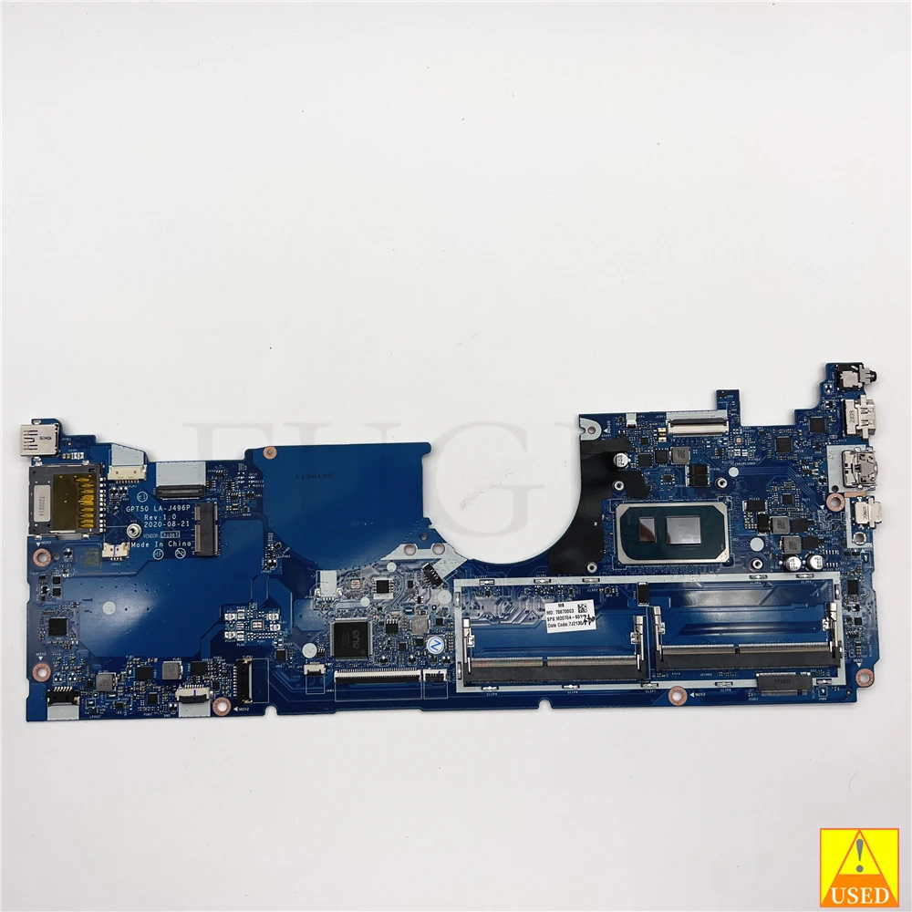

USED Laptop Motherboard M20704-601 LA-J496P for HP 15-ED SRK02 i7-1165G7 Fully Tested 100% Work