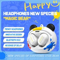 2025New ONIKUMA Wireless T20 Gaming Headset Rotating Flip-Top Design Earbuds HiFi Stereo In-Ear Touch Control Headphone with Mic