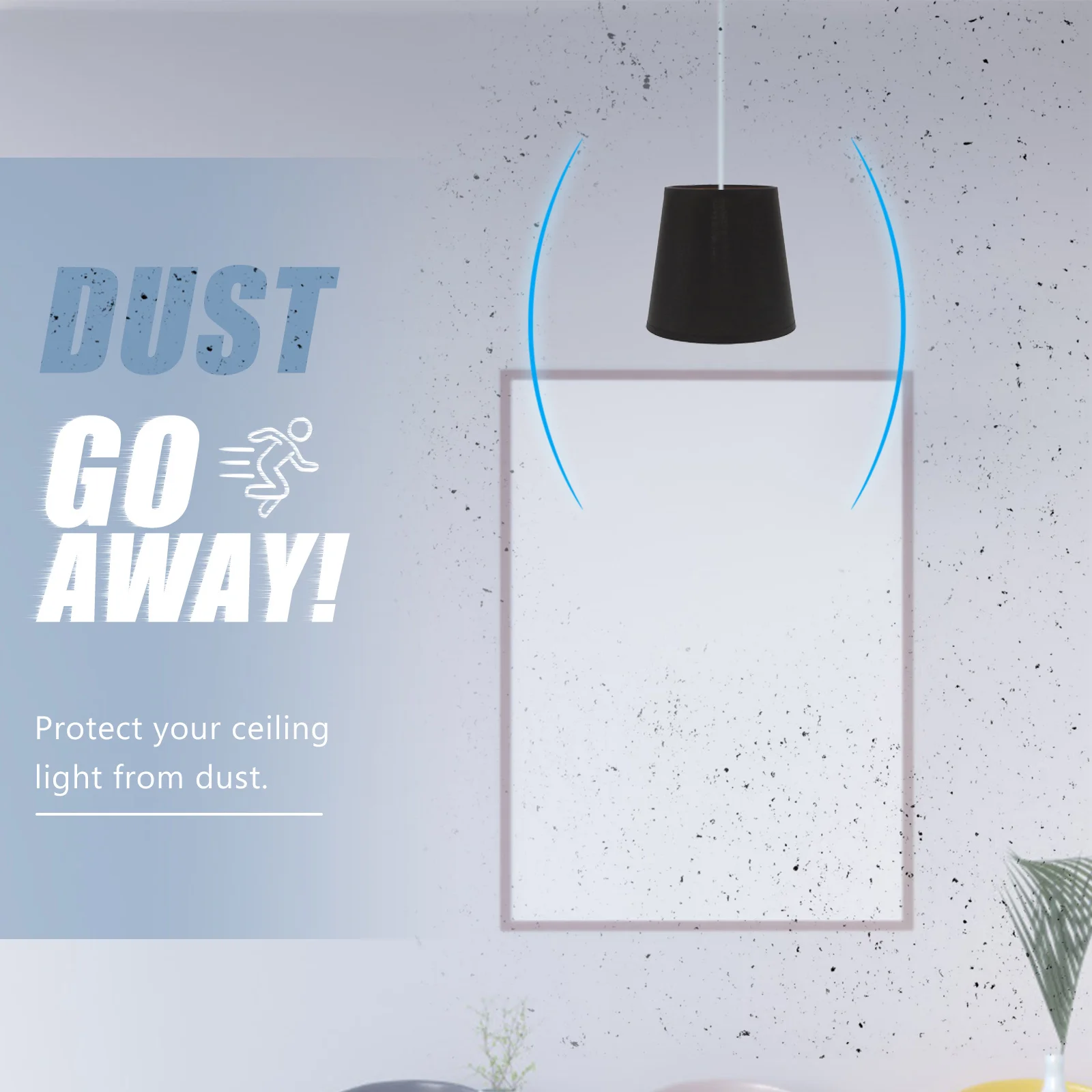 

Cloth Lamp Shade For Ceiling Light Bubble Type Simple Lamp Cover Household Light Accessory Non-Dazzling Easy Install Decorative