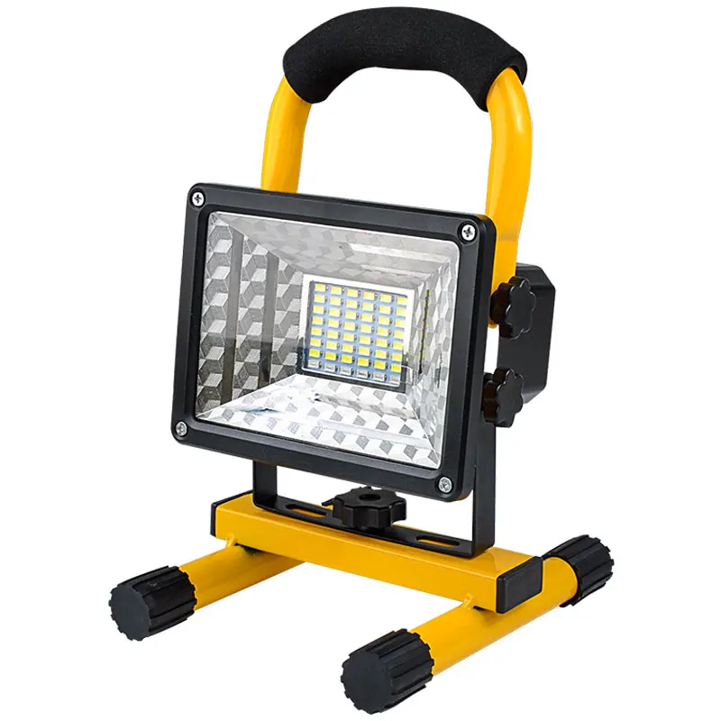 Charging led flood light outdoor super bright strong light waterproof camp square stall site emergency lighting home