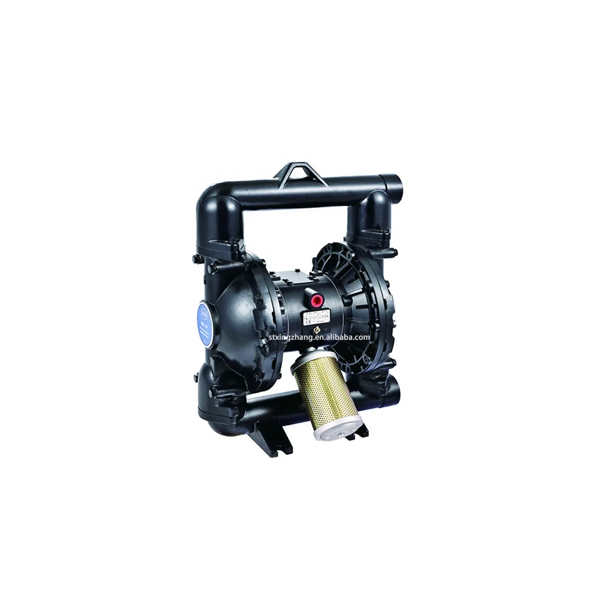 

BML-40D 1.5" 1-1/2" Cast Iron Pneumatic Double Diaphragm Pump Low pressure Air Operated Pump for Liquid 379L/min Ductile lron