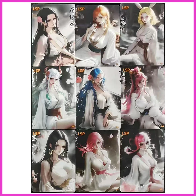 

Аниме ONE PIECE Rare Limited LSP Коллекционная карта Робин Нами Морковь Ямато Виви Ширахоши Рейджиу Ута Игрушки для мальчиков Подарок на день рождения