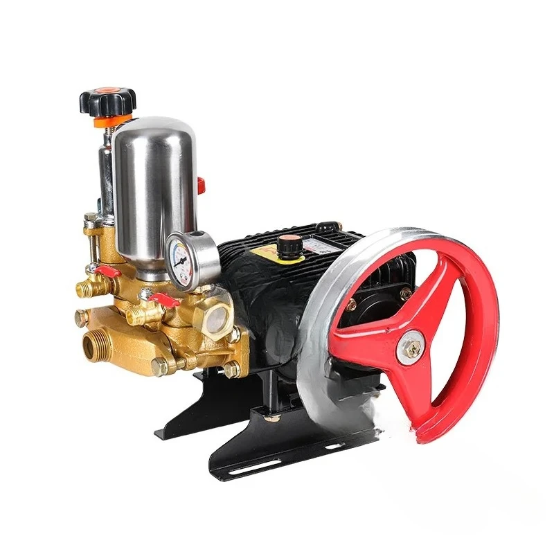 60/26 Spray Machine Three Cylinder Plunger Pump Agricultural High-Pressure Sprayer Automatic Pressure Relief Free Butter