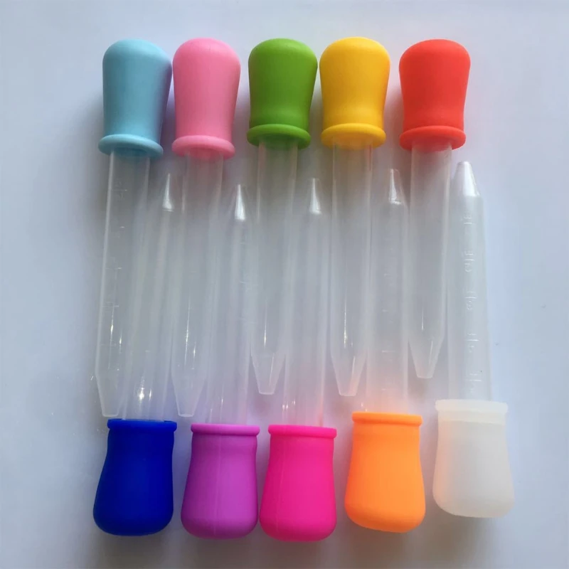 5ml Plastic Droppers Liquid Pipette Dropper Squeeze Transfer Pipettes Dropper