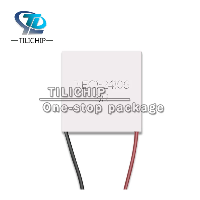 

TEC1-24106 55*55MM semiconductor refrigeration sheet temperature 200 degrees 24V6A cold water temperature difference
