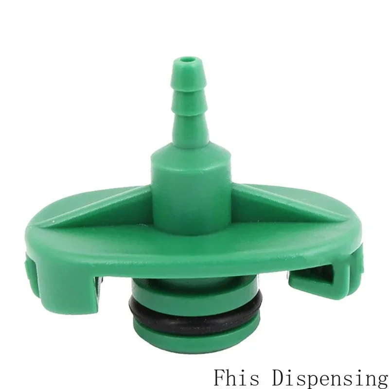 5cc Green Adapter Fitting with O-Ring Pack of 50 Dispensing Parts