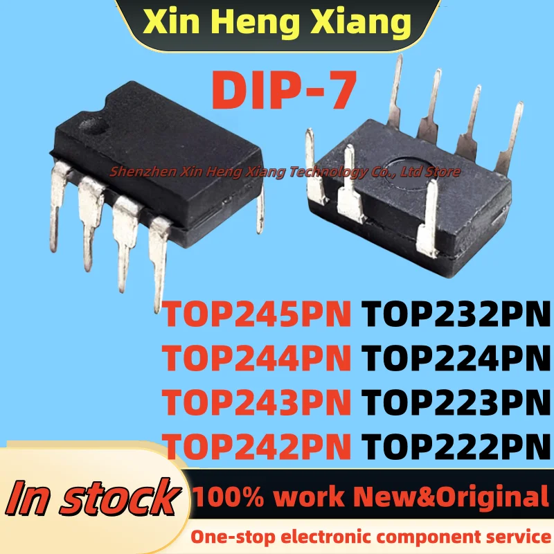 (10pcs)TOP243PN TOP242PN TOP245PN TOP244PN TOP232PN TOP224PN TOP223PN TOP222PN DIP-7