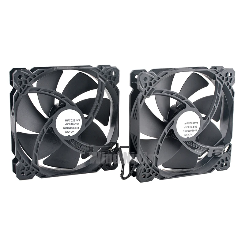 MFC0251V1-1E010-S99 12cm 120mm fan 120x120x25mm DC12V Two cooling fans for power supply graphics card water cooling