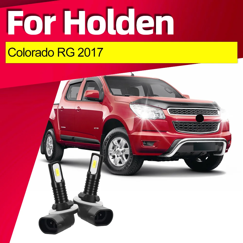 

2 шт. светодиодные 881 противотуманные фары для 2017 Holden Colorado RG 6000K белые противотуманные фары CSP 3570 чипы Plug & Play