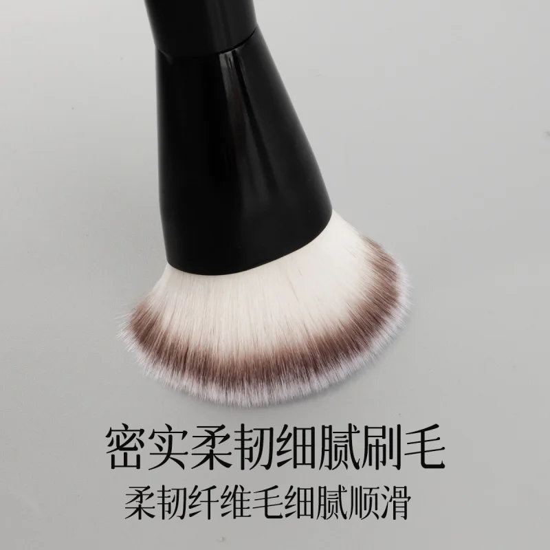 New Inclined Foundation Brush Ultra-Thin Seamless Base Makeup Concealer Brush Non-Powder Absorbing Soft Bristle Beauty In Stock
